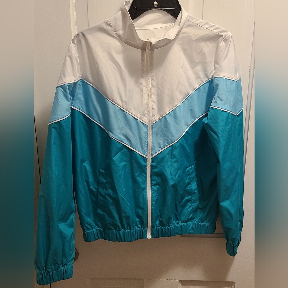 Ideology Women's Teal and White Ski Jacket